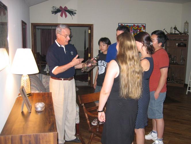 Introduction to vacuum science. Visiting Ted and Jane. May 2005